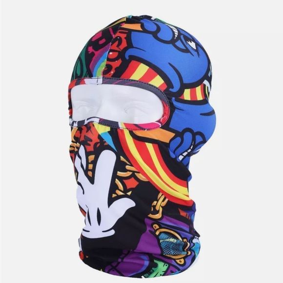 Windproof Outdoor Sports Tactical Balaclava Hood for Women Men UV Protection Hat - Picture 3 of 4